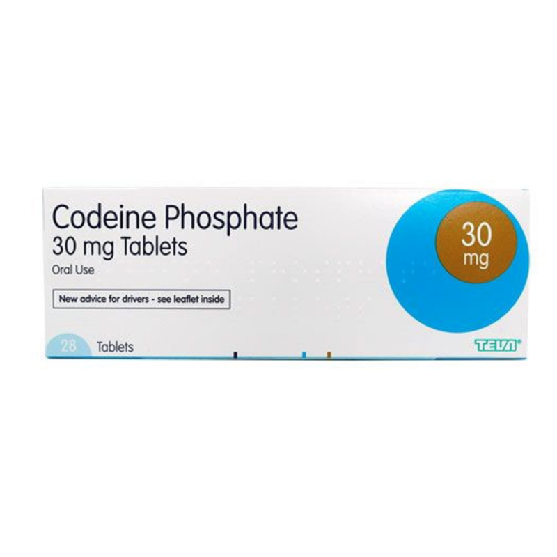 Codeine Phosphate 14x30mg-Prescription Medicines-Pills 2 You 