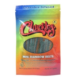 Mini Rainbow Belts - 400mg THC