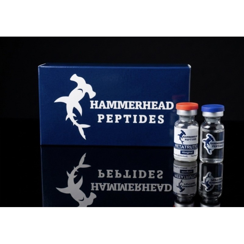 Retatrutide 40mg vial & water