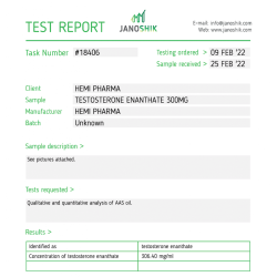 Test Enanthate 300 - Hemi Pharma