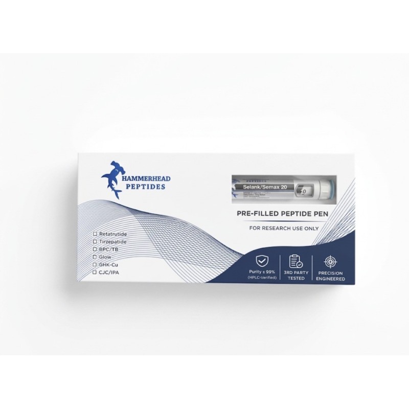 Selank & Semax 20 Pre Filled Peptide Pen